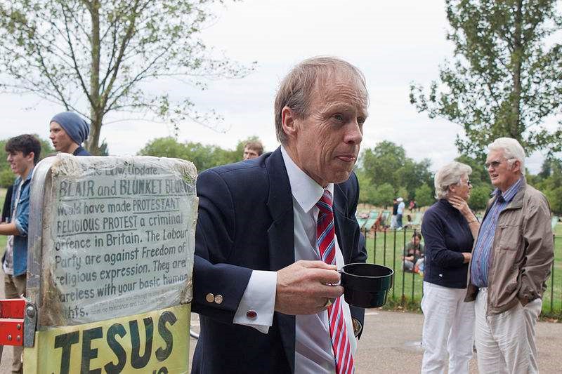 Self-righteous pricks at Hyde Park. See, it could be worse.