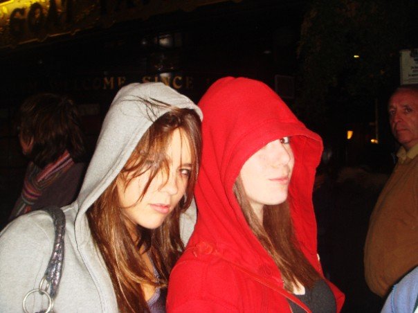 2007: the year of loitering in parks wearing kewl American Apparel hoodies, and poking each other