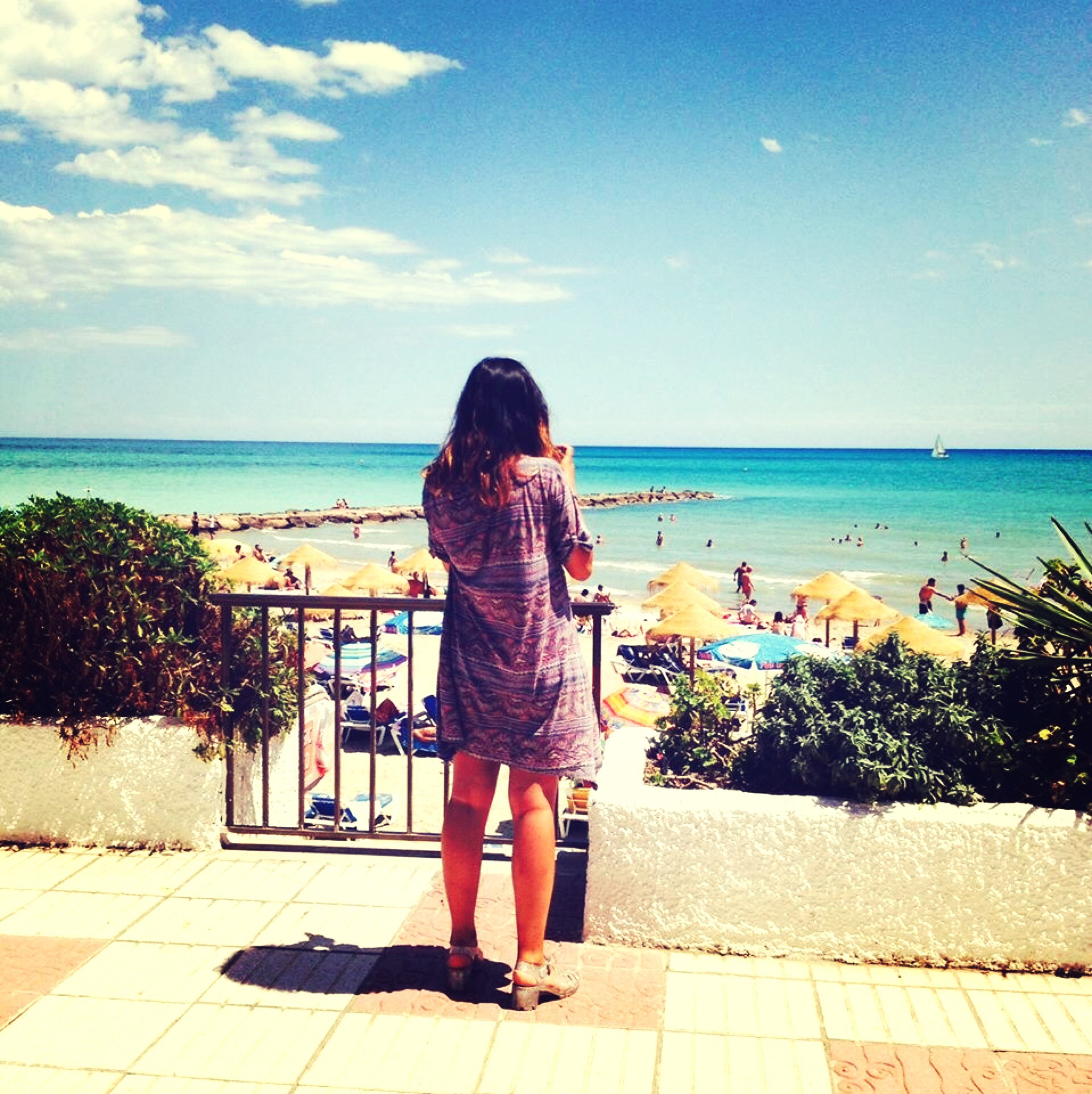 Nothing screams arty like a slouchy dress and an excessive use of filter