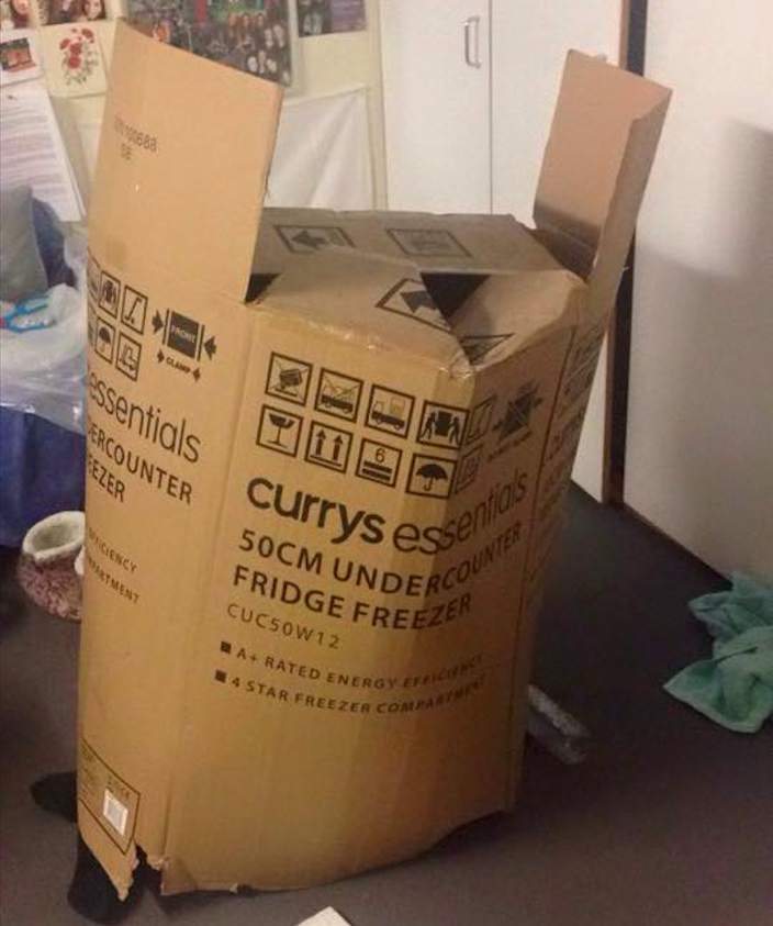 Not particularly comfortable