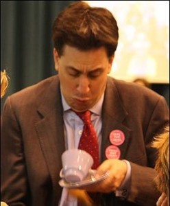 Ed would rather we stuck to tea at home