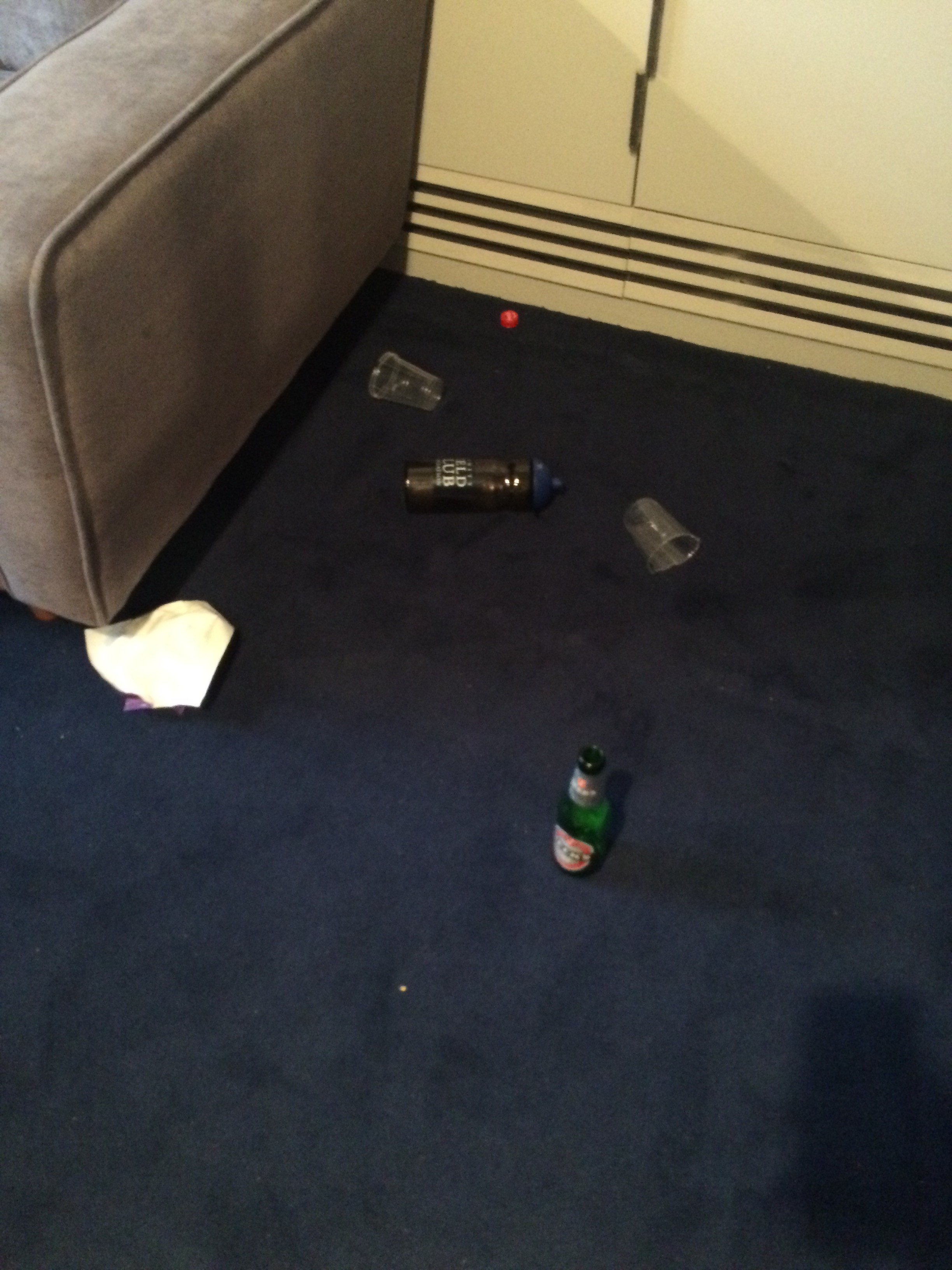 Alcohol sighted in Trinity.