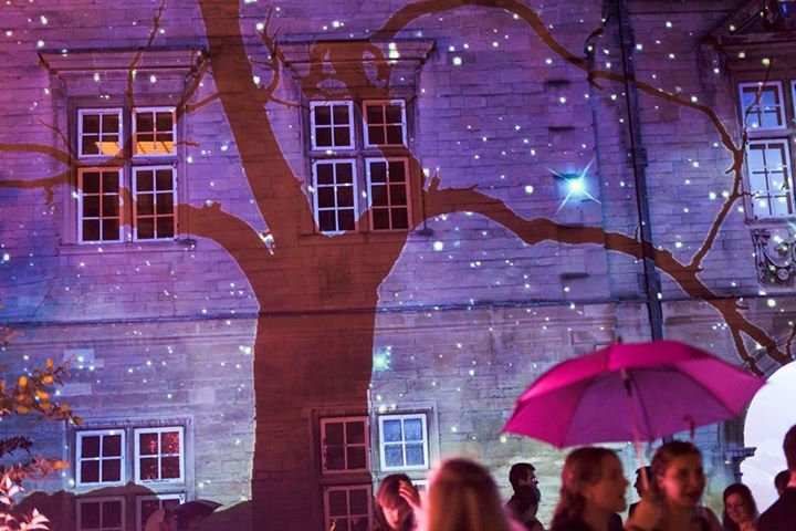 The projection show only increased the fairytale feel of the place