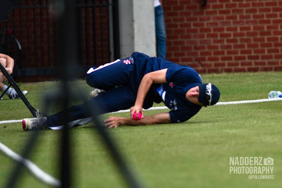 The fielding was of a high standard throughout the day