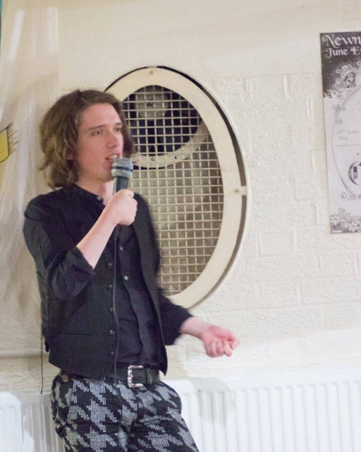James Wilkinson, working for those performer's drinks