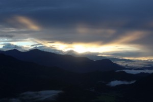 A Golden Dawn over the Himalayas