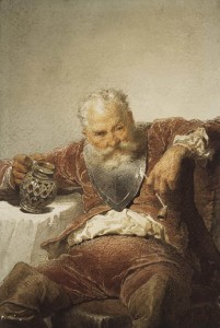 Mihály_Zichy_-_Falstaff_with_a_Tankard_of_Wine_and_a_Pipe_-_WGA25976