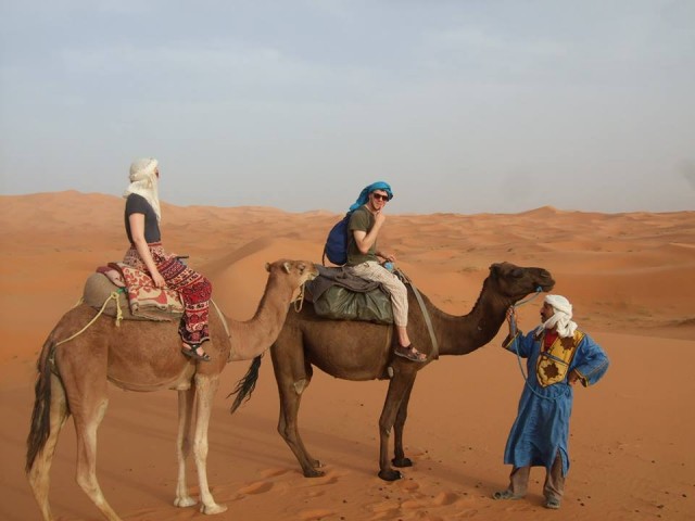 Dave's ridden a camel, I bet you haven't ridden a camel