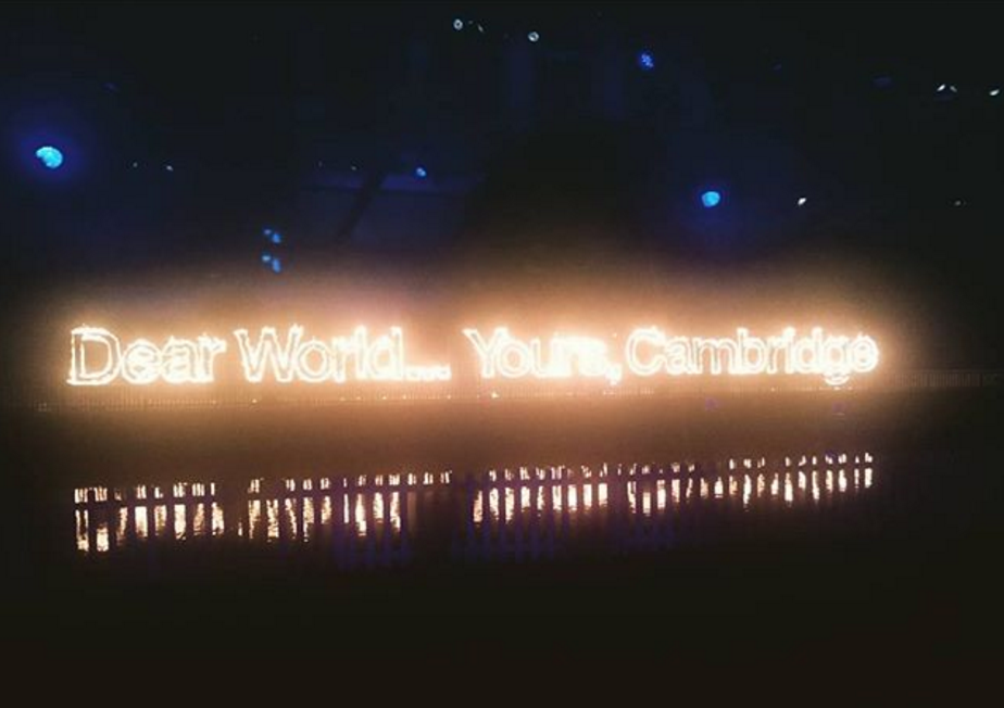 The campaign was on fire. Literally.
