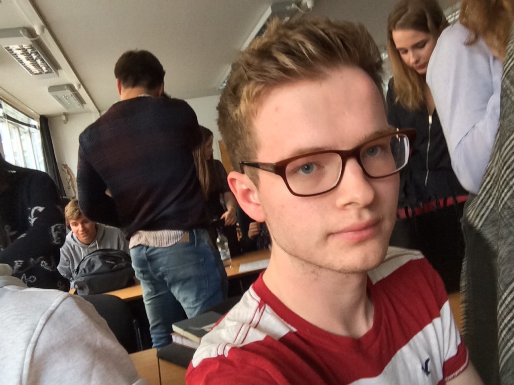 Lecture selfie