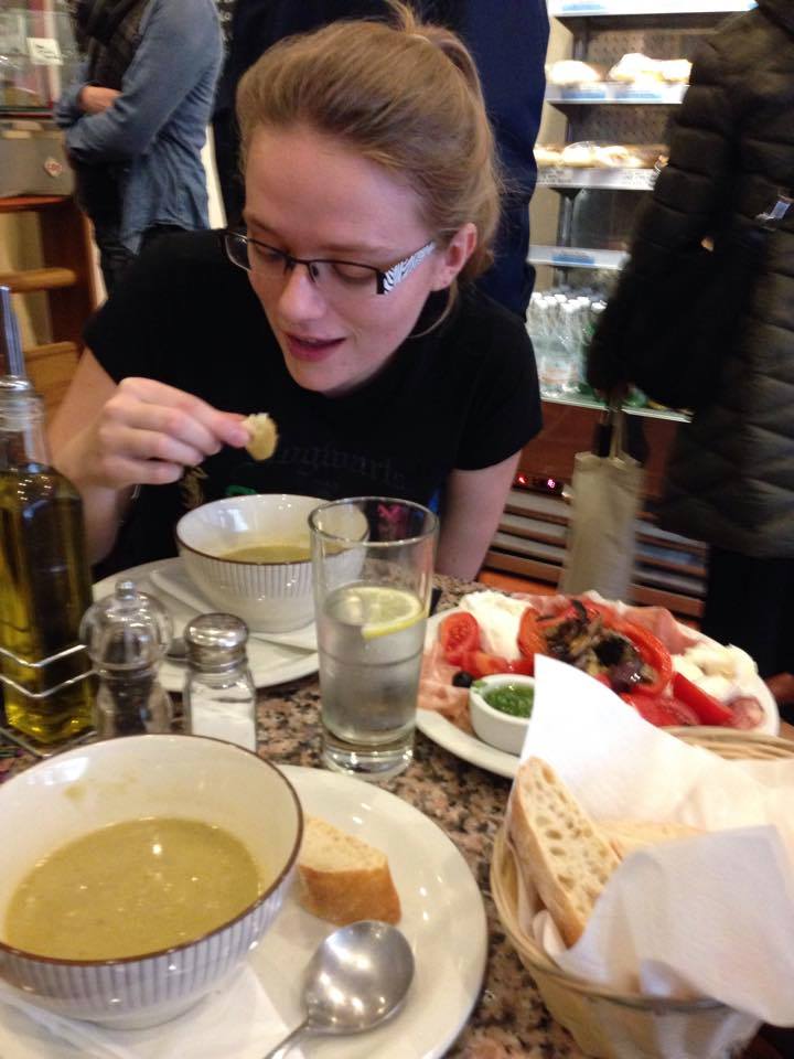 My friend Becky – ‘so far, I don’t think I’ve tried anything I don’t like!’
