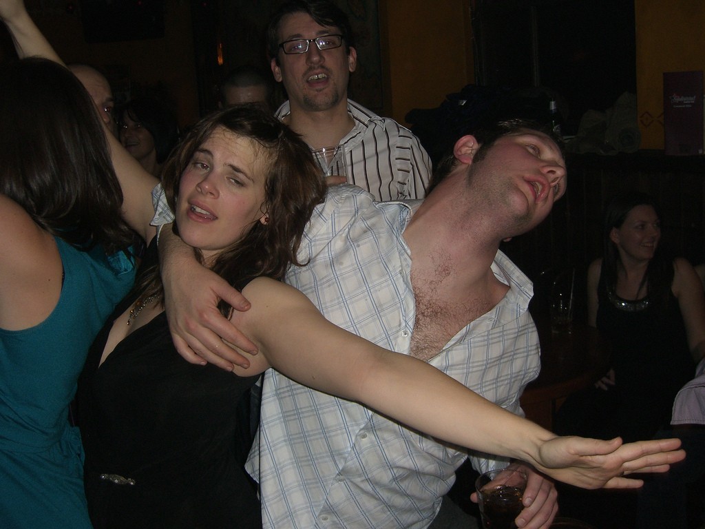 just because we are at the same level of drunken stupor right now does not make us friends