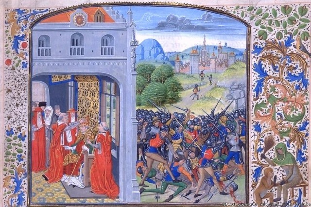 this scene of his annointing was probably set in Christs'