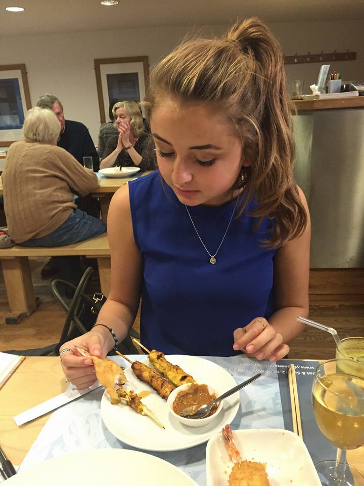 Steph truly amazed by the crisp tempura batter
