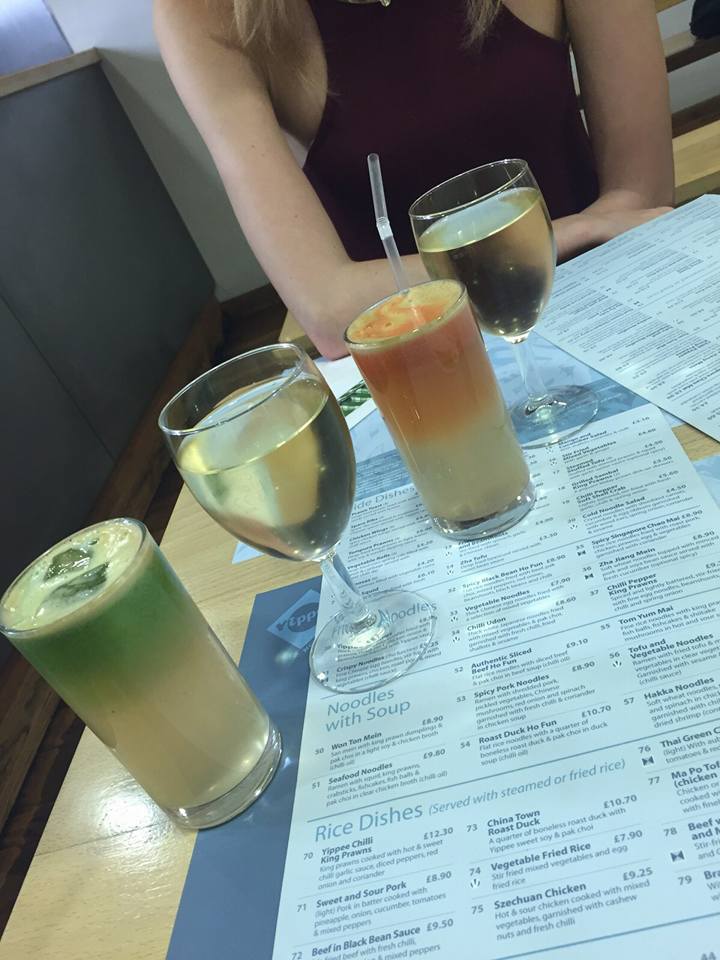 Classic fruit juice-wine combination