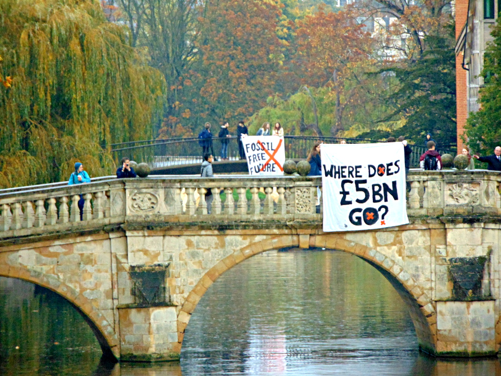 Nice place for a protest