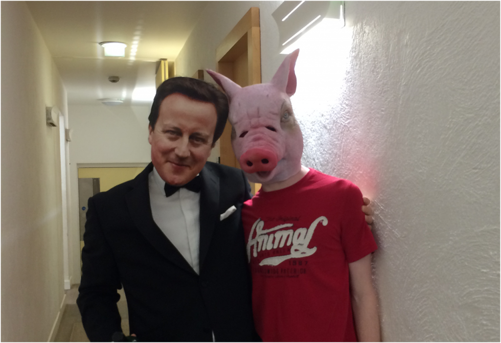 David Cameron and Pig (HALLOWEEN2)