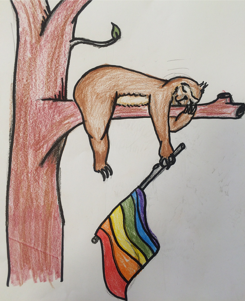 The slacktivism sloth.
