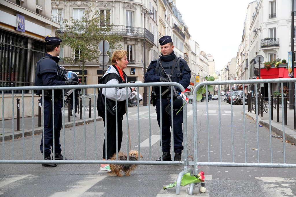 The day after the attacks.