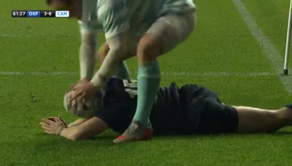 When hugs get a bit agressive