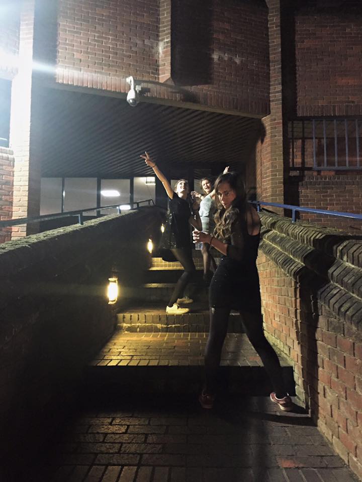 unpretentious red brick fun