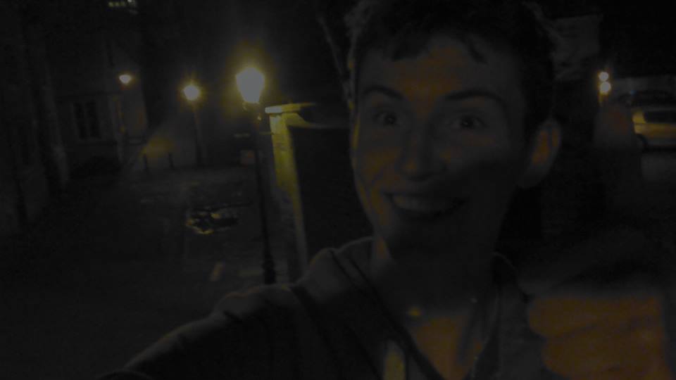 Scary enough even with streetlights