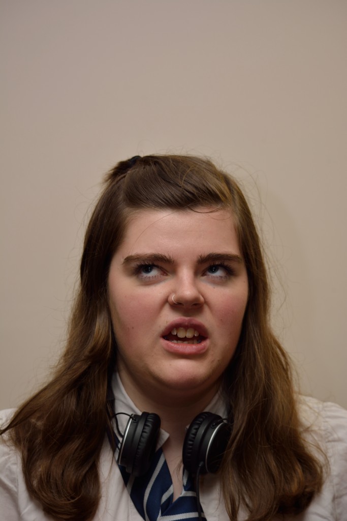 Jasmin Rees stars as Timms. (Photo Credit: Freddie Dyke)