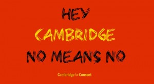 Cambridge for Consent's teal ribbon campaign launched last year