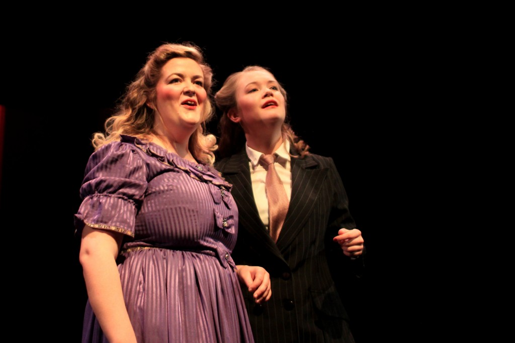 Rosie Brown as Mistress Overdone along with Aoife Kennan, who plays Pompey, and 'stole every scene she was in.' (Photo Credit: Amelia Oakley)