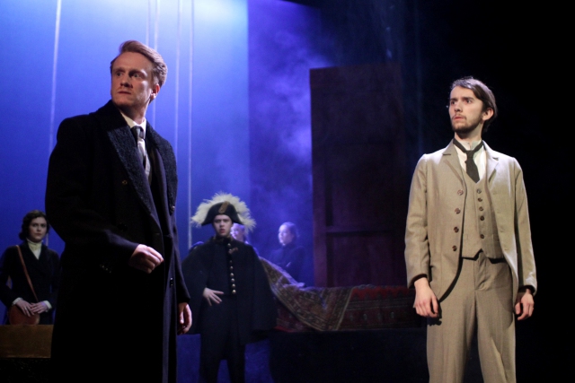 Marco Young as Angelo and Mark Milligan as the Duke. (Photo Credit: Amelia Oakley)