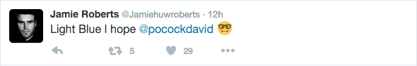 Roberts seemingly suggests Cambridge