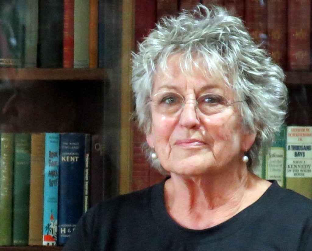 A photograph of Germaine Greer