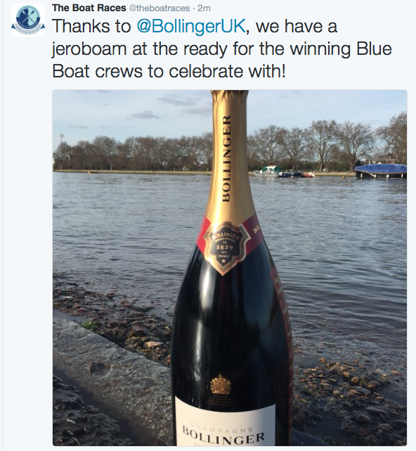 A jeroboam contains the equivalent of four normal bottles.