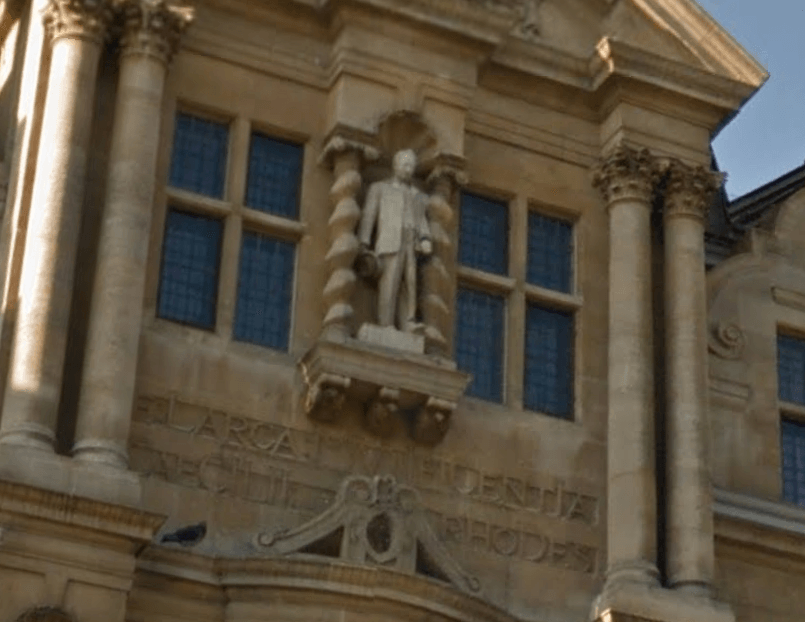 The Rhodes statue that caused such controversy