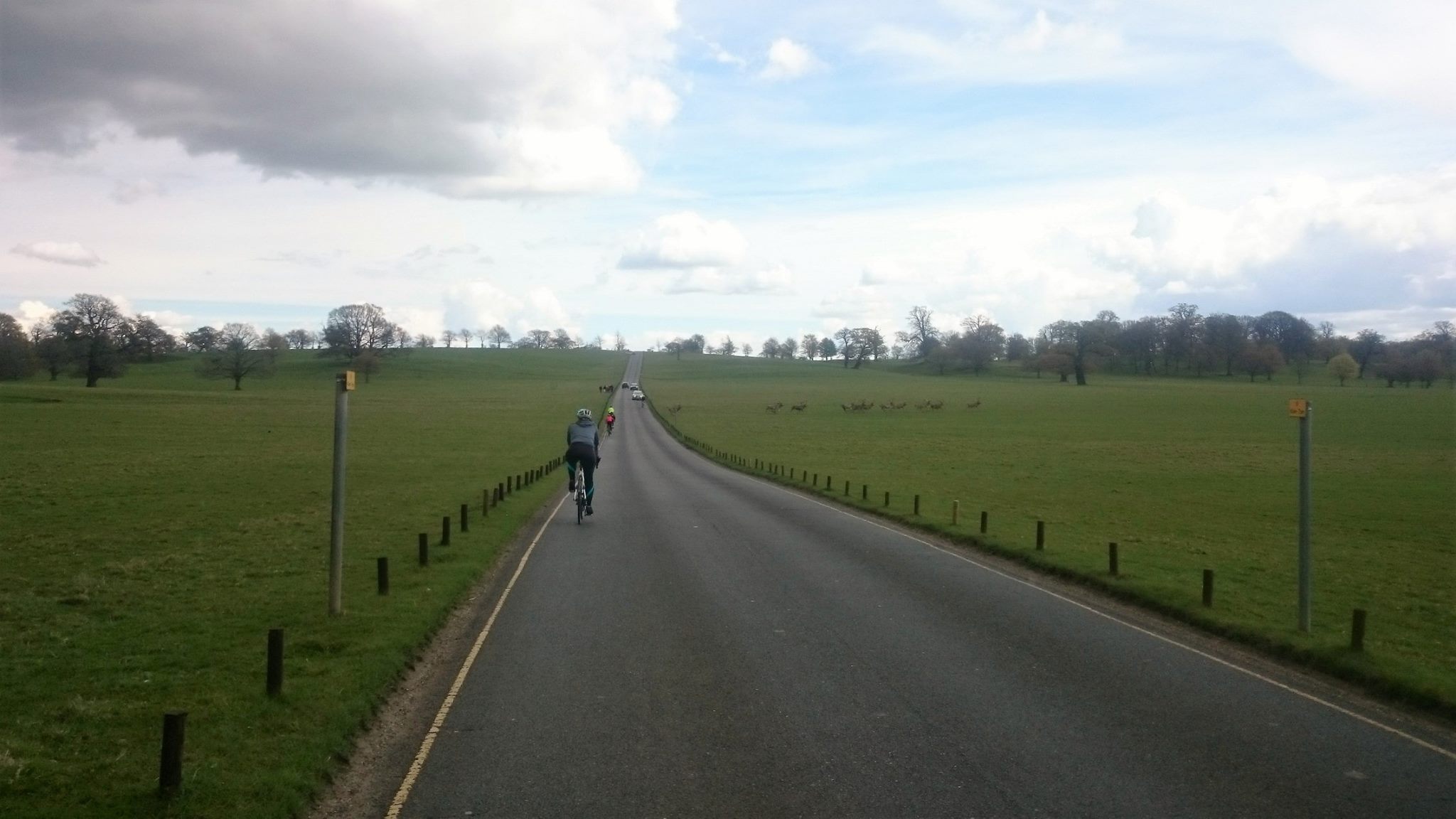 The road was their paper, the bicycles their pen, and together they wrote a poem across East Anglia