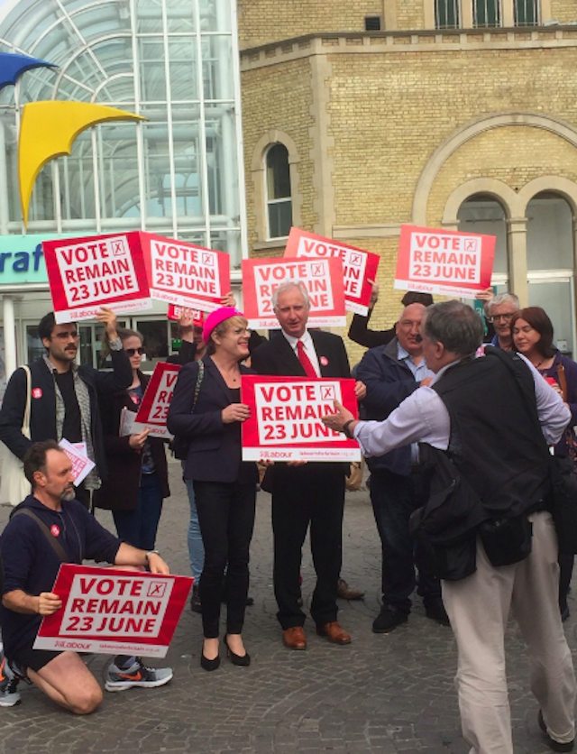 The rally took place at the Grafton Centre
