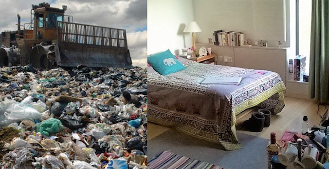 Before and after: my room looks ten years younger