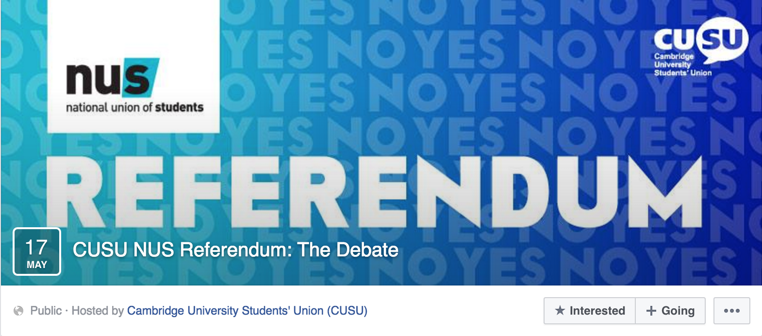 CUSU Debate Event