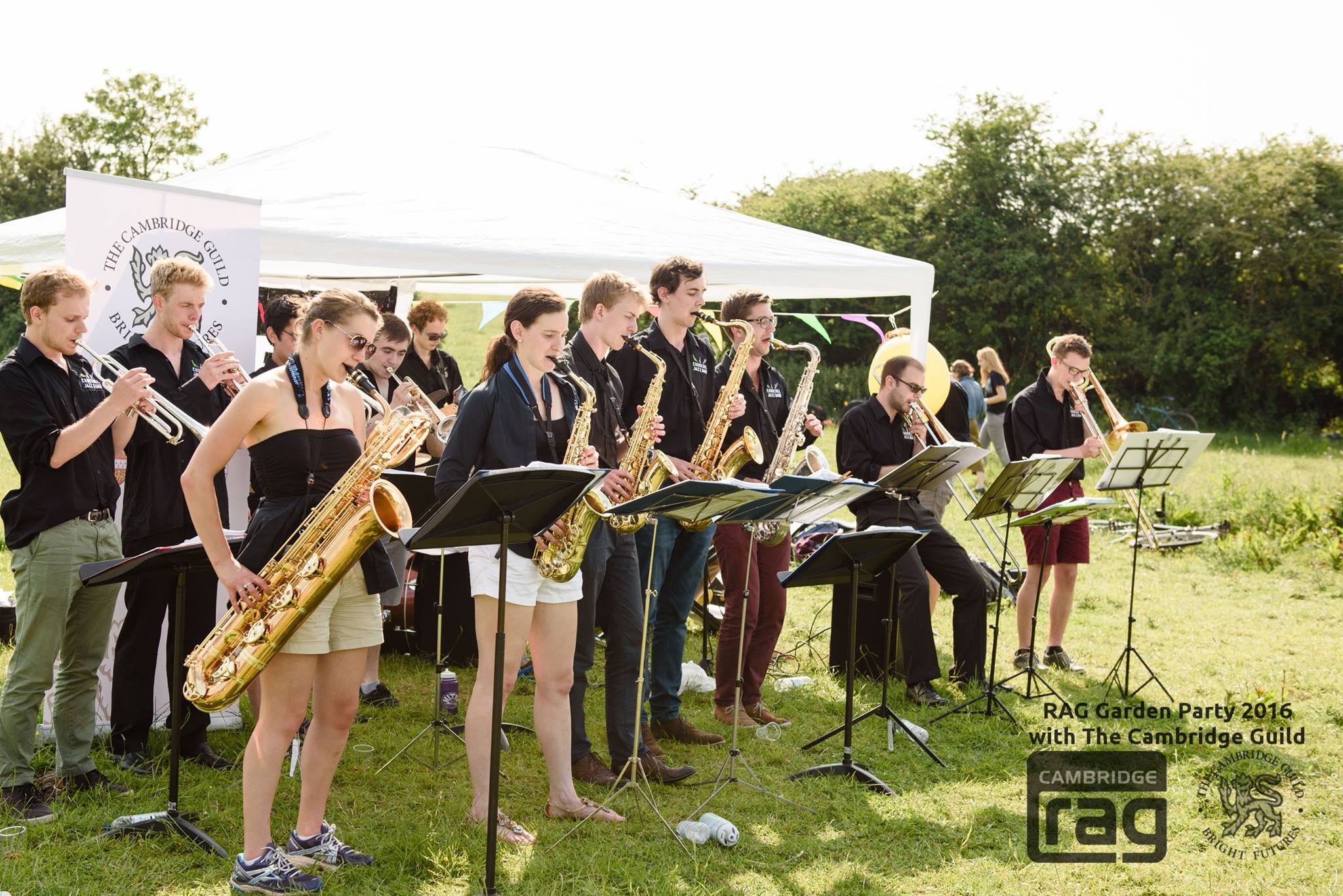 jazz band garden party grantchester