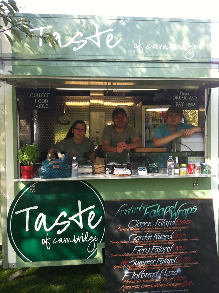 The crew at Taste of Cambridge