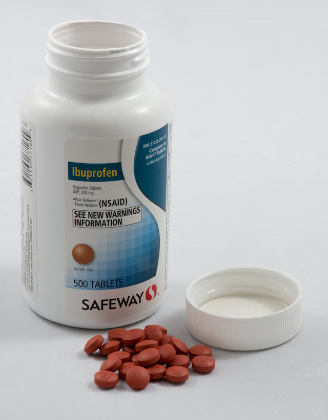 200 mg generic Ibuprofen from Safeway grocery store.