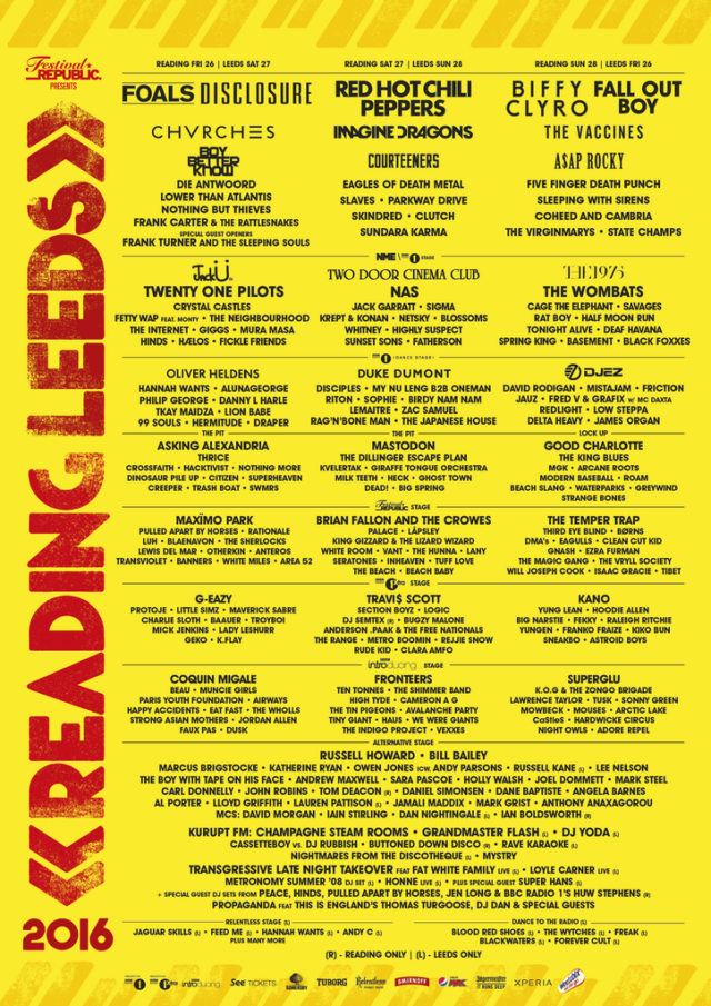 the latest lineup