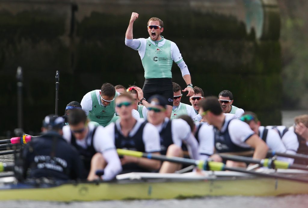 At Cambridge, blue is the greenest colour