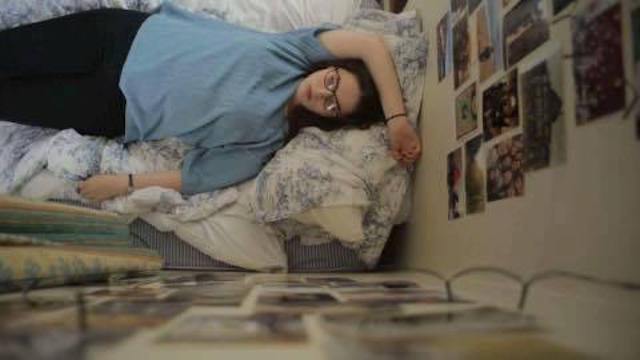 Helen Vella Taylor in "Not a love poem" directed by Louis Norris