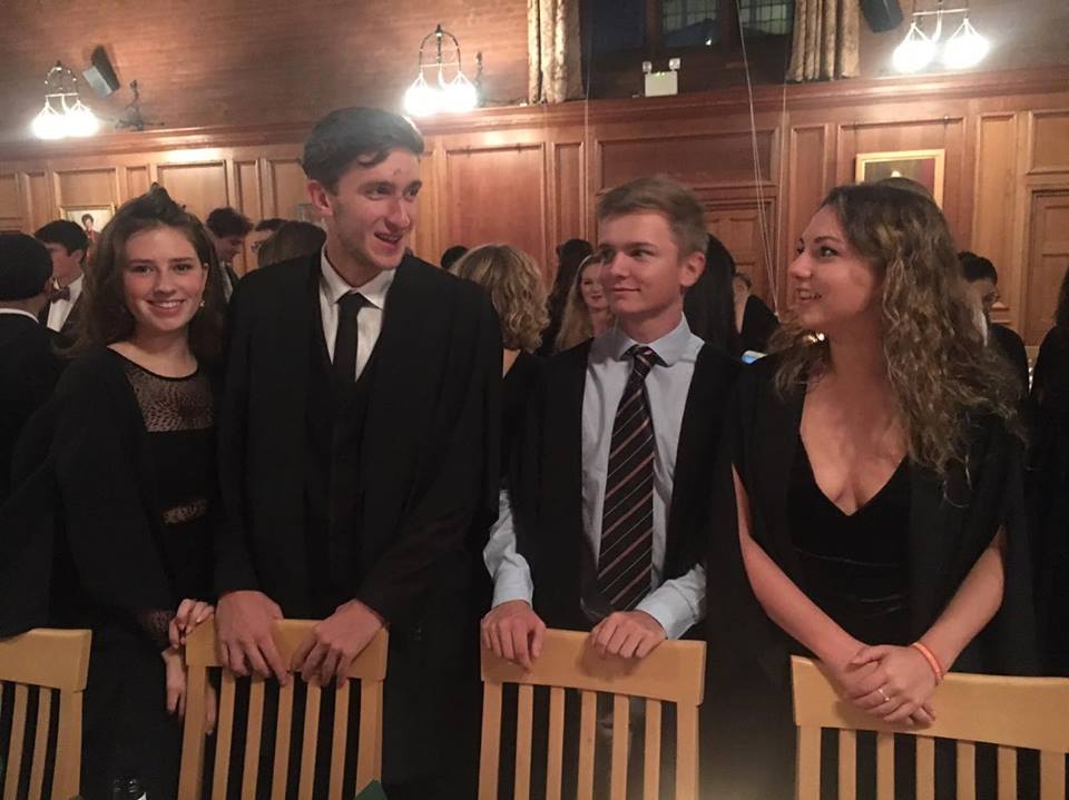 'And as long as I got my suit and tie, I'ma leave it all on the floor tonight' - Justin Timberlake. 'It all' is referring to the post formal hall vomit