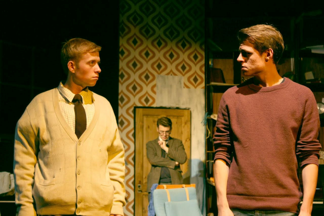 Tothill, Tim Vaughan as Henry/Britten and Jamie Robson as Tim/Stuart