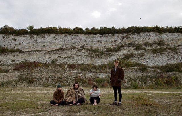 Cast members Daisy Jones, Tim Atkin, Joe Sefton and Benedict Flett