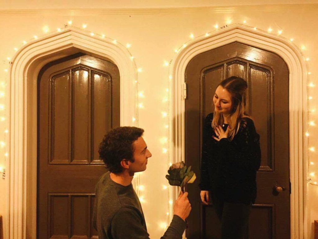 Definitely not staged for the purposes of this article
