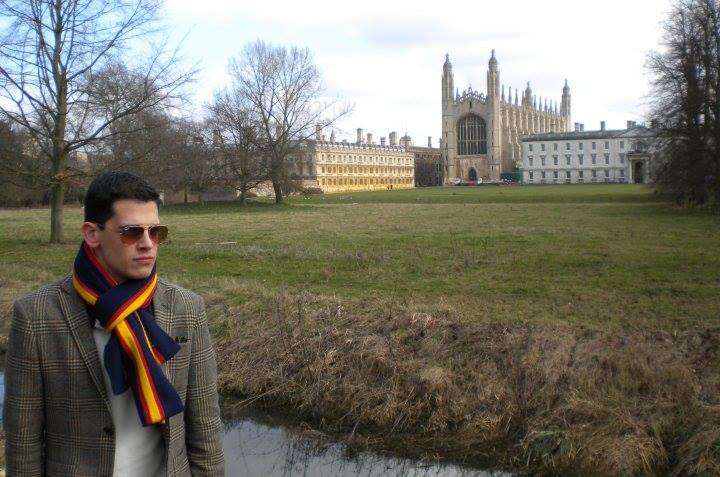 Milo, clearly, at Cambridge