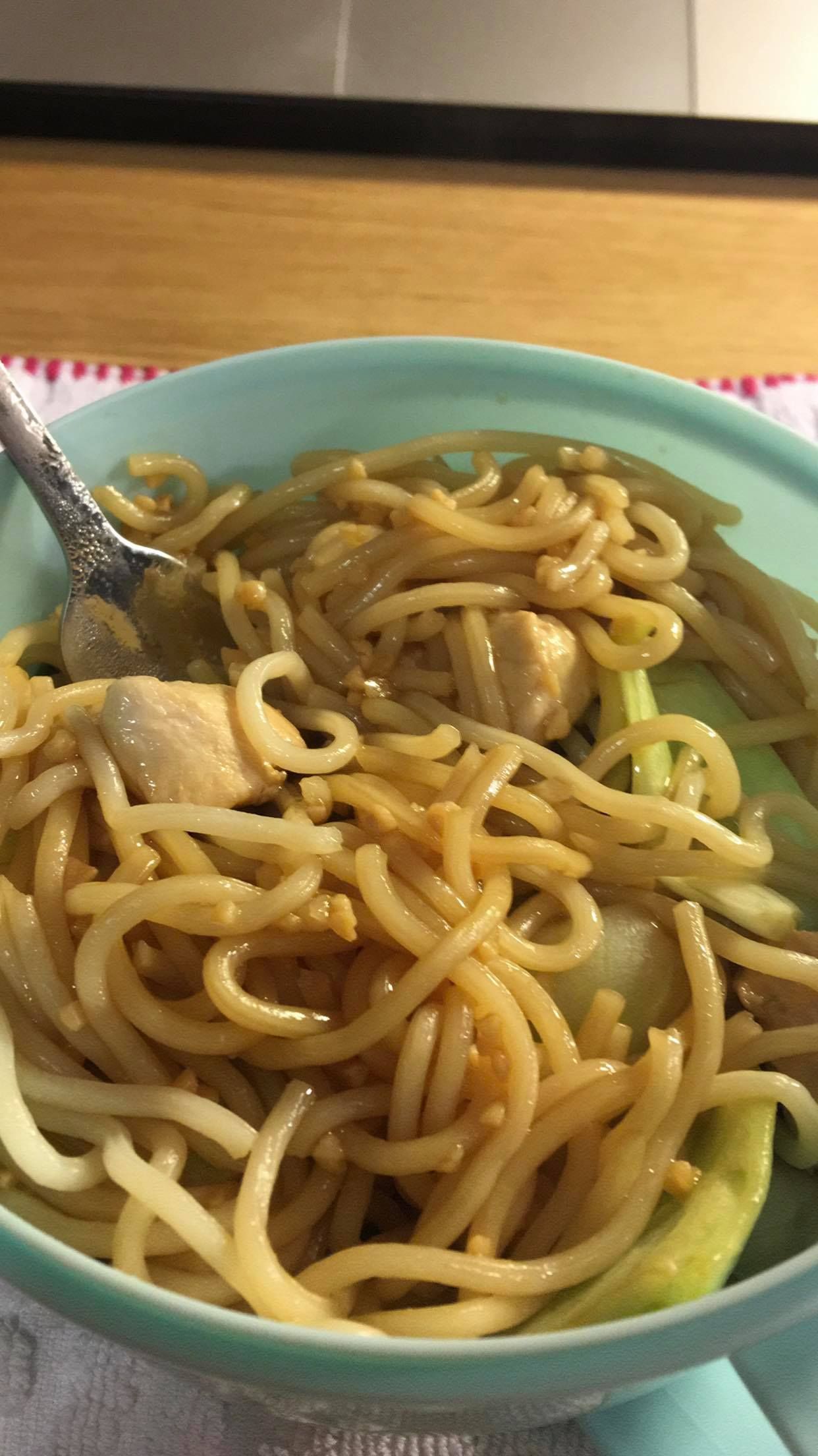 Image may contain: Bowl, Pasta, Noodle, Food